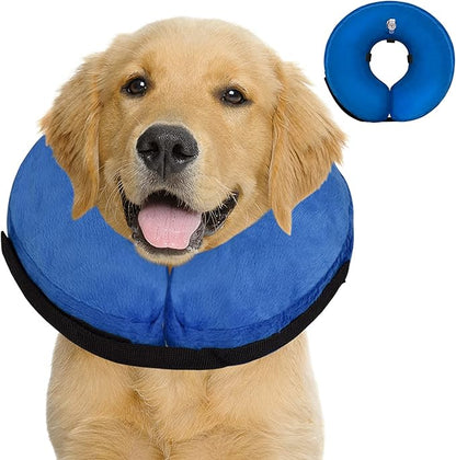 Inflatable Dog Cone Anti-Bite Lick Collar